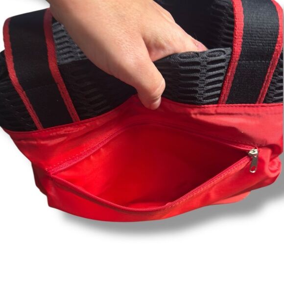 NWOT Alan Stuart Nebraska Huskers Black and Red Tote Bag Medium- Large - Picture 9 of 11